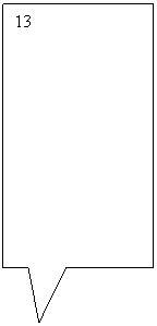 Rectangular Callout: 13